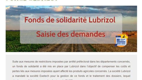 Les agriculteurs des Hauts-de-France et de la Normandie qui ont subi des pertes à cause de l’incendie de l’usine Lubrizol peuvent déposer leur demande d’indemnisation sur le site internet du FMSE.